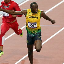 Olympische Spiele - 100m - Usain Bolt